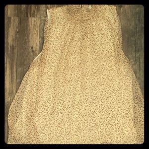 Floral print flowy top